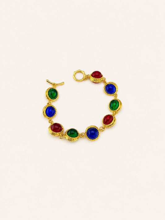 Gemstone-Inspired Bracelet