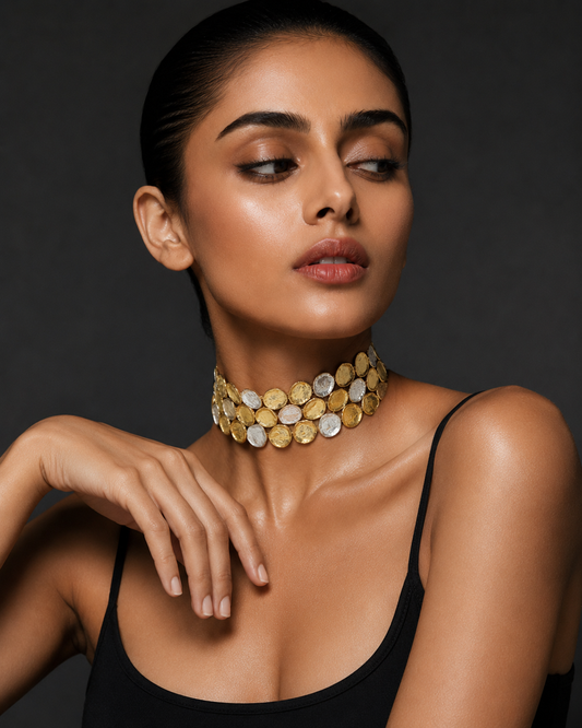 Handmade Statement Collar choker