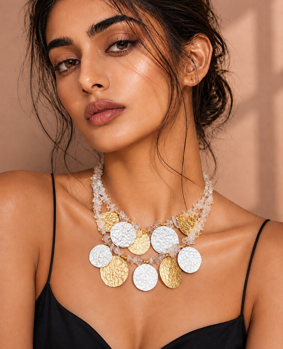 Coin Statement Necklace