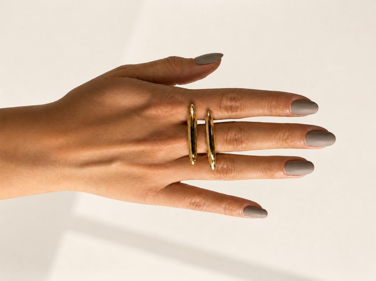 Parallel  Brass  Ring