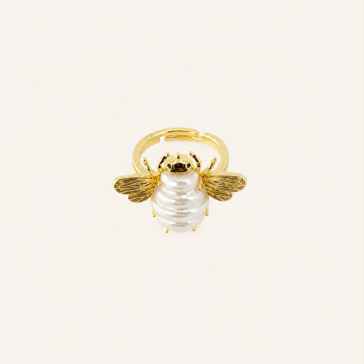 Honeybee Luster Ring