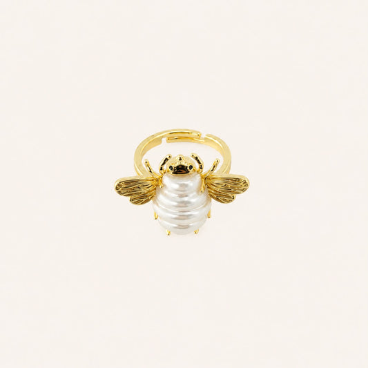 Honeybee Luster Ring