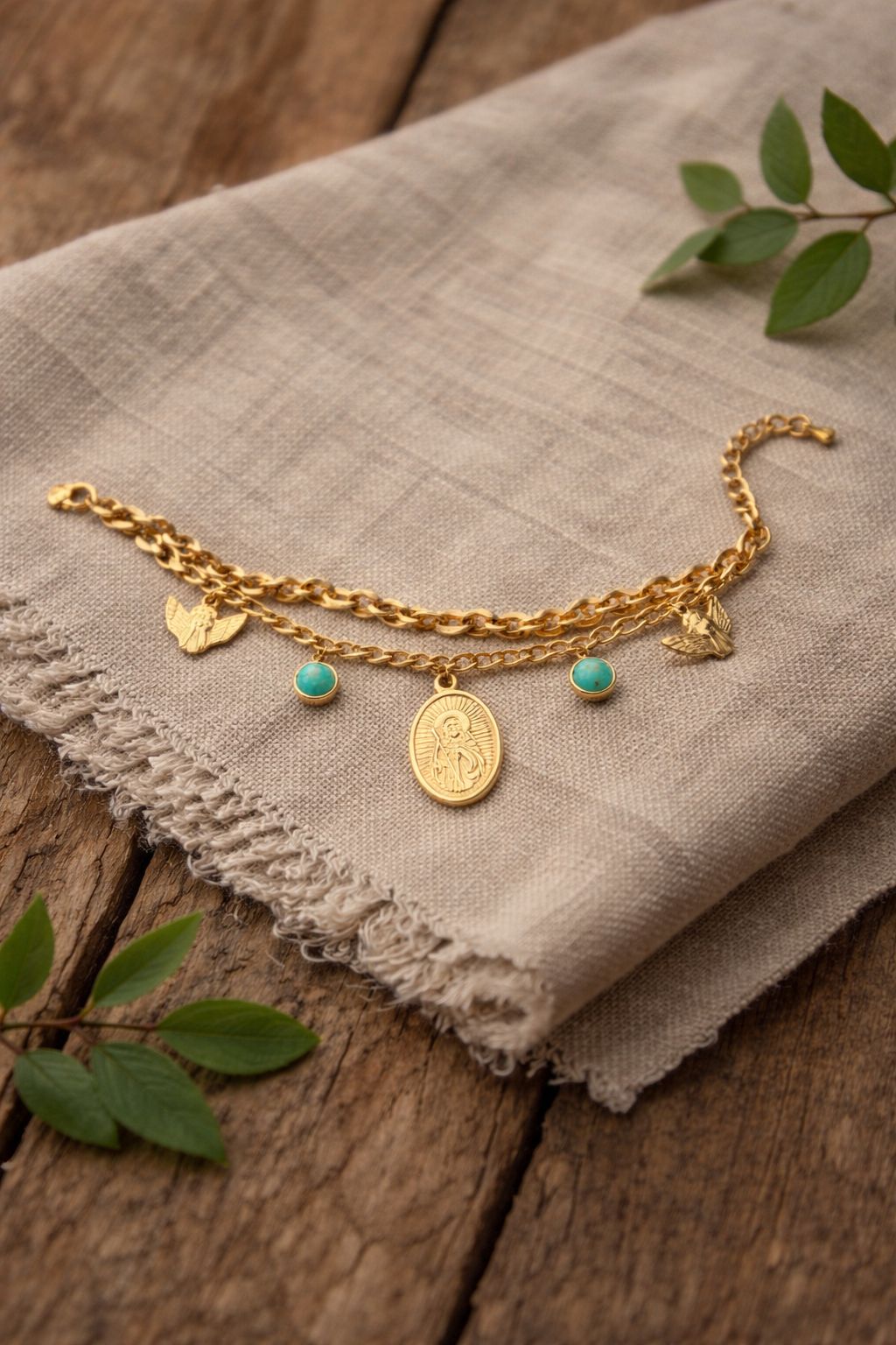 Sacred Glow Layered Bracelet
