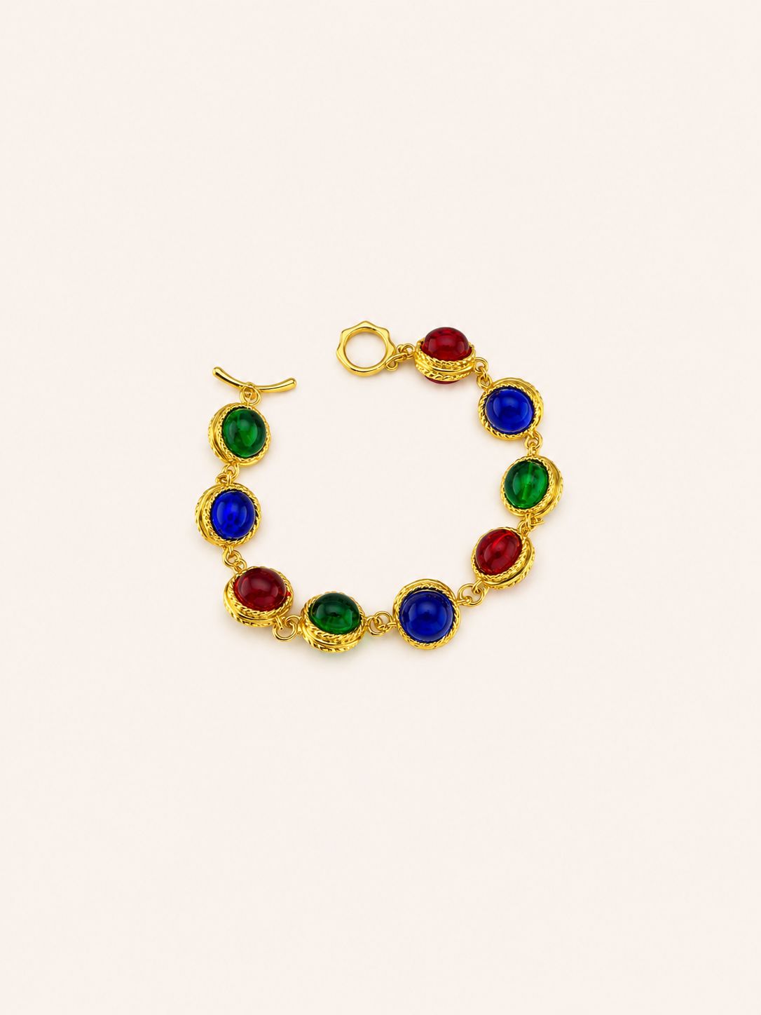 Gemstone-Inspired Bracelet